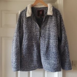 Fleece zippered jacket